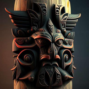 3D model totem (STL)